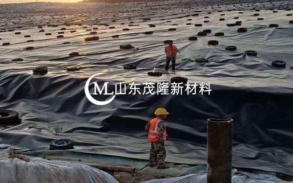 《福建武平垃圾填埋場》土工布、土工膜施工